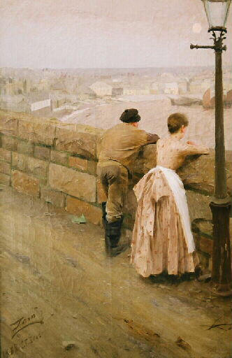 Pêcheurs De Saint Yves — Anders Leonard Zorn