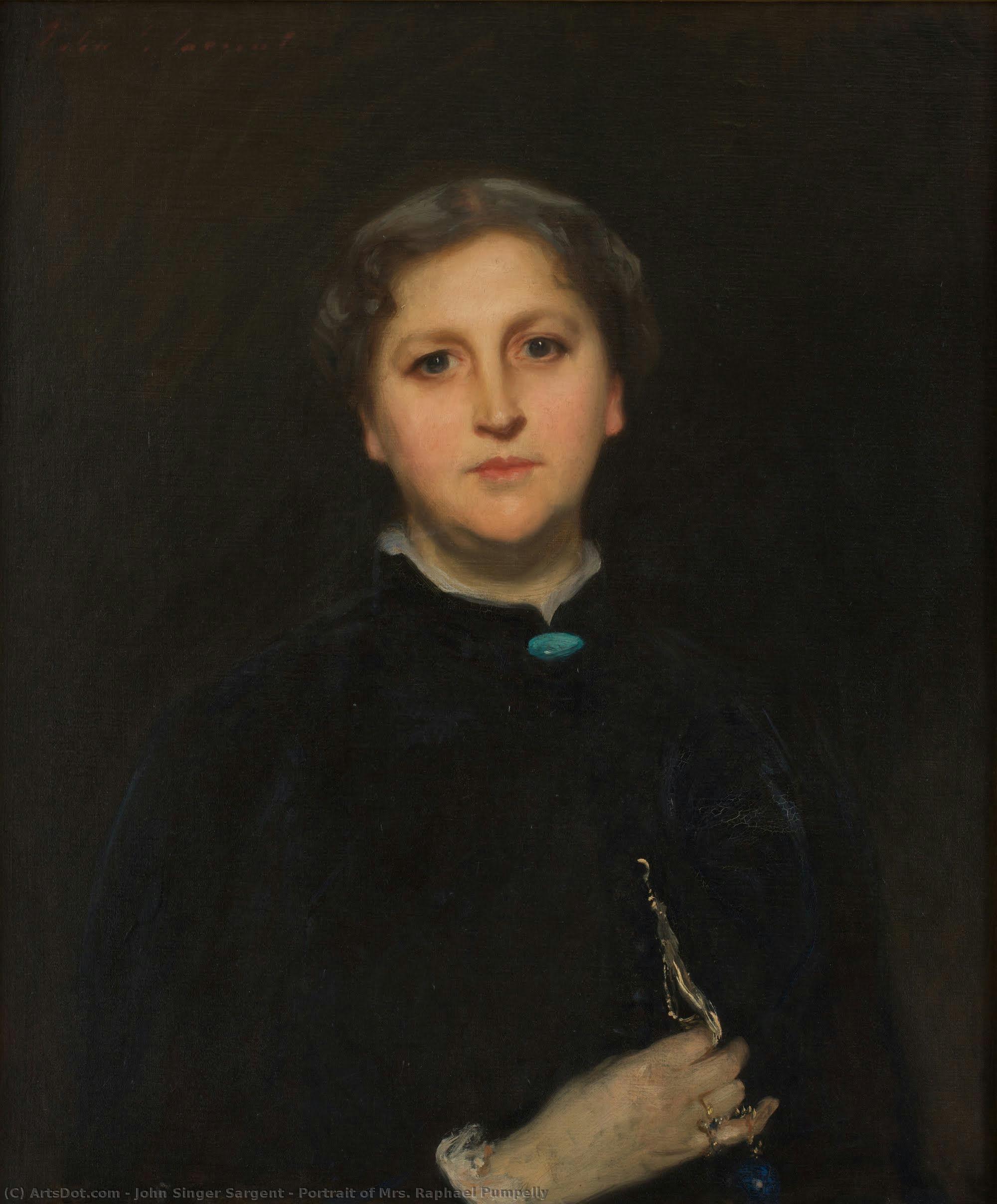 Portrait Of Mrs. Raphael Pumpelly — John Singer Sargent