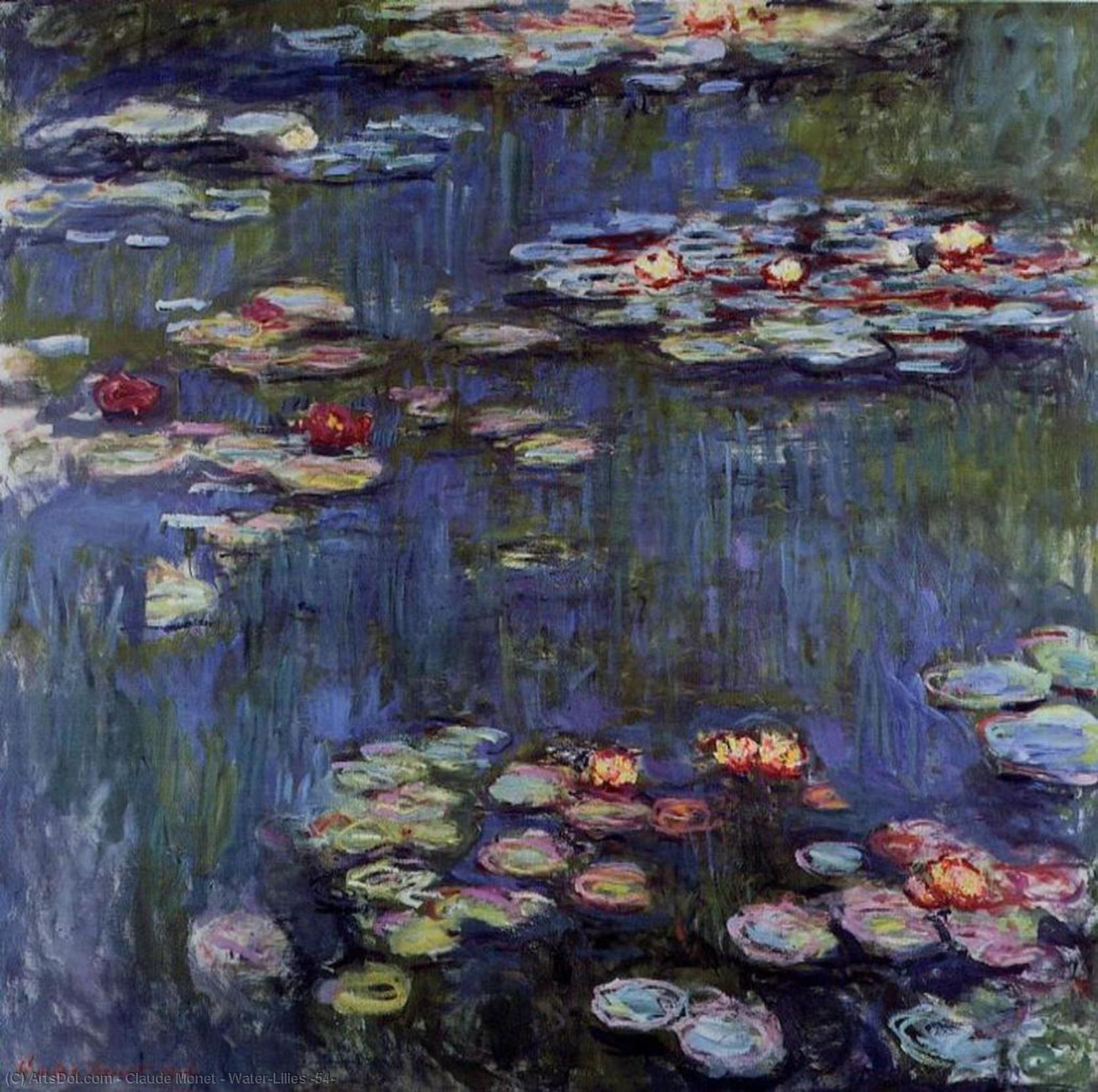 Water-lilies (54) — Claude Monet