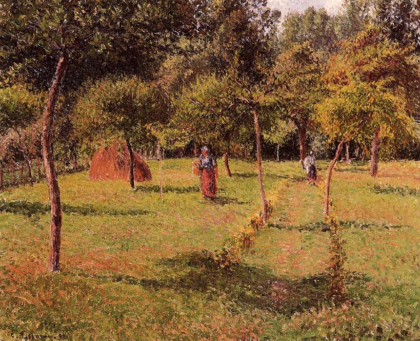 Enclosed Field At Eragny — Camille Pissarro