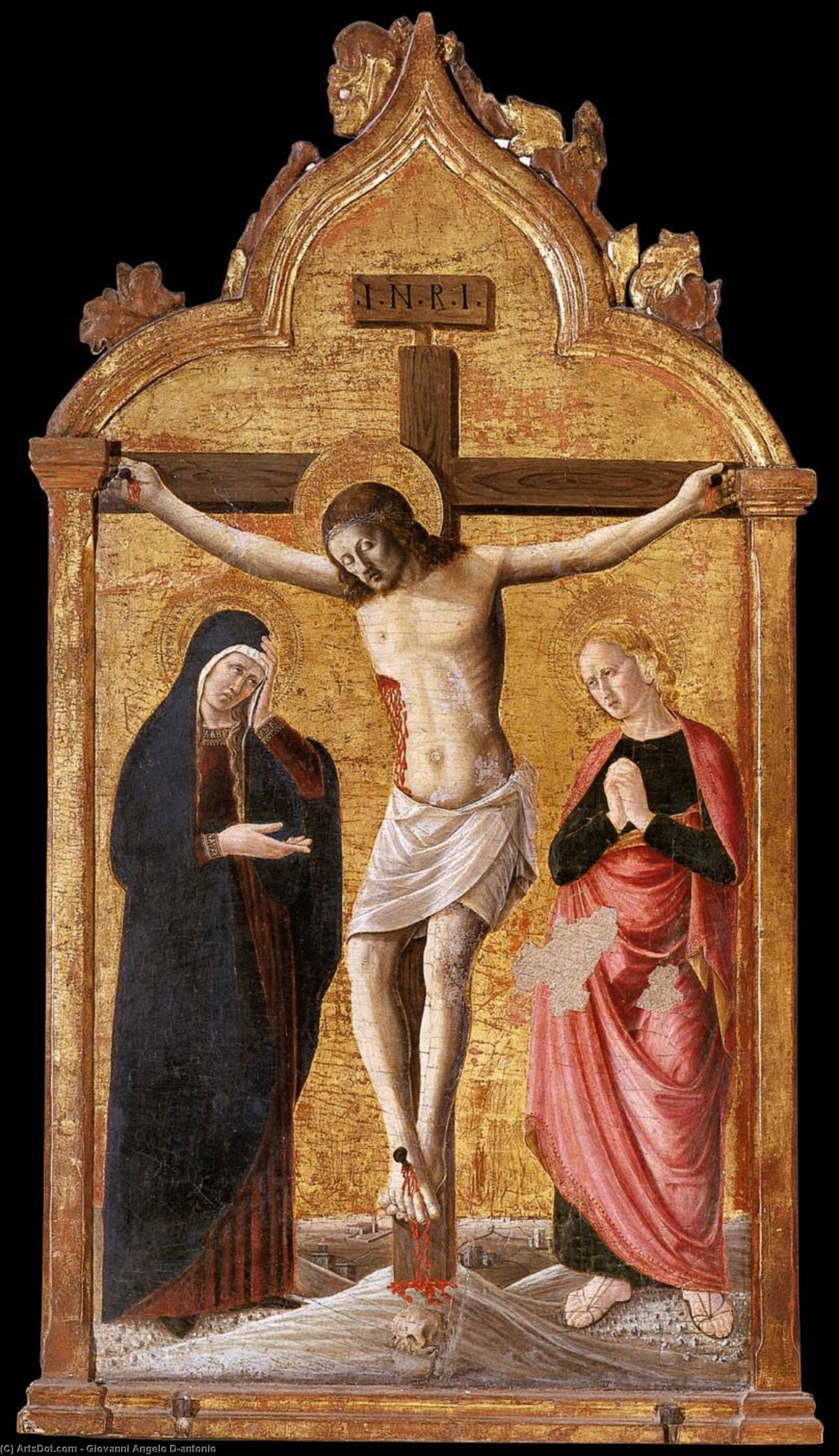 The Crucifixion — Giovanni Angelo D'antonio