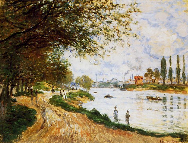 The Isle La Grande Jatte — Claude Monet