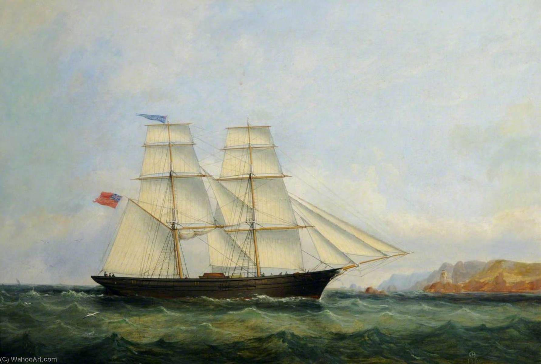 The 'flying Scud' Off Noirmont — Philip John Ouless