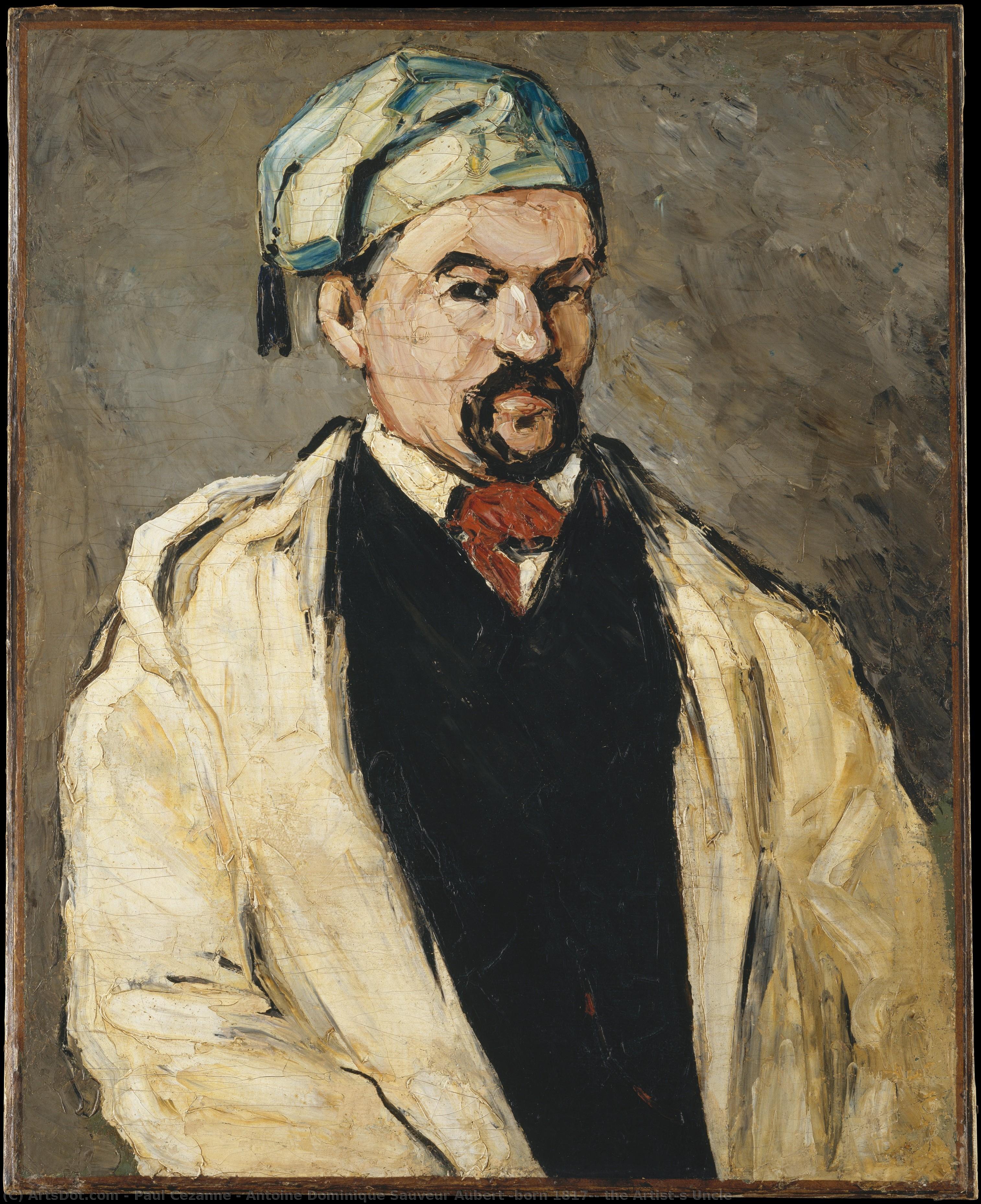 Antoine Dominique Sauveur Aubert (born 1817), The Artist's Uncle — Paul Cézanne