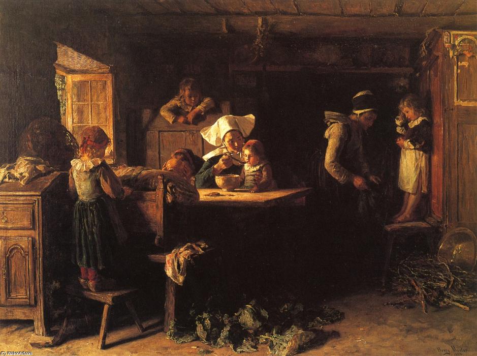 New Year's Morning — Henry Mosler