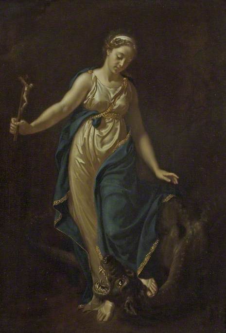 Saint Margaret And The Dragon — Adriaen Van Der Werff