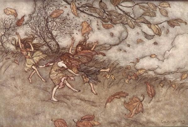 Leaves — Arthur Rackham