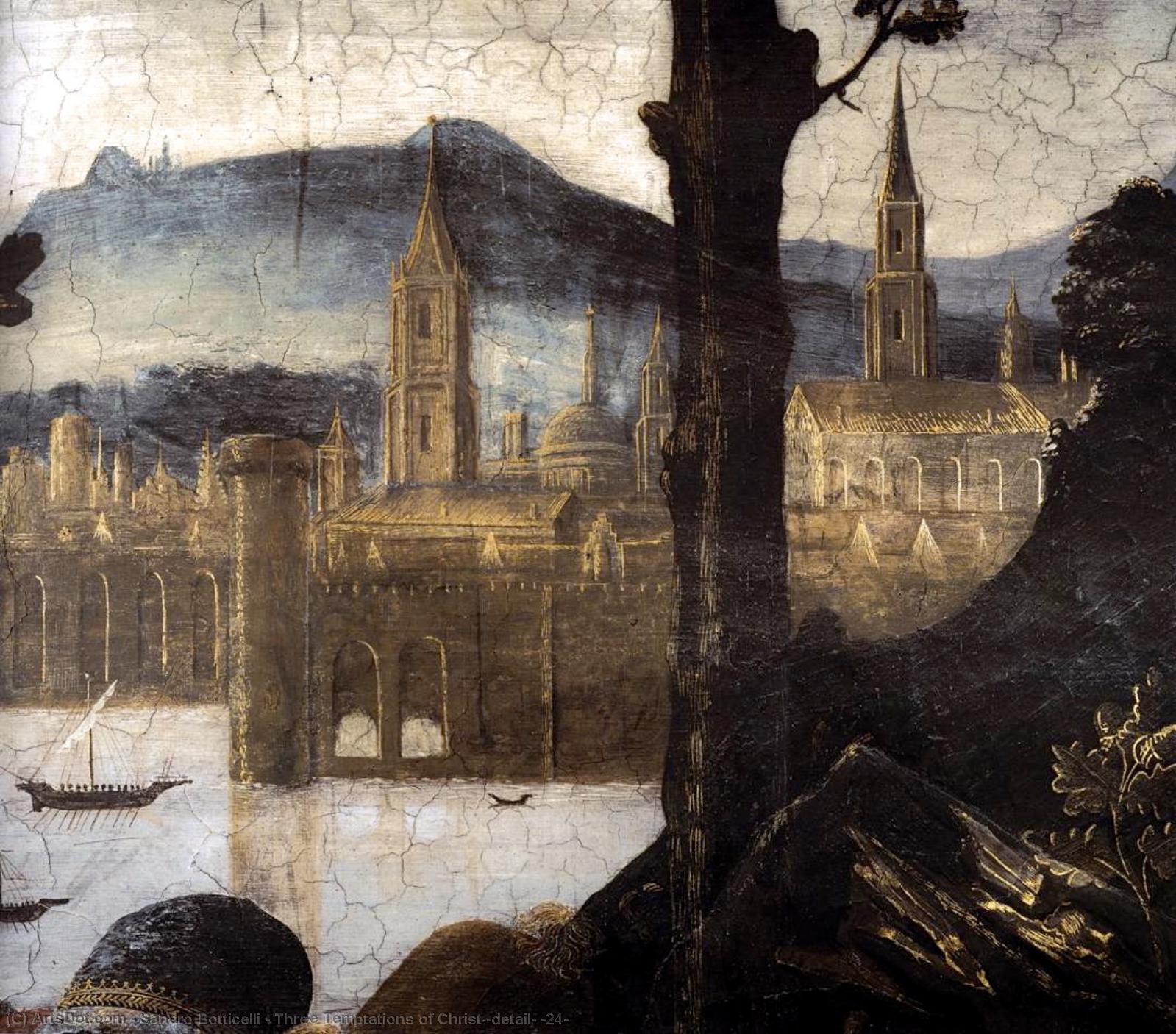 Three Temptations Of Christ (detail) (24) — Sandro Botticelli