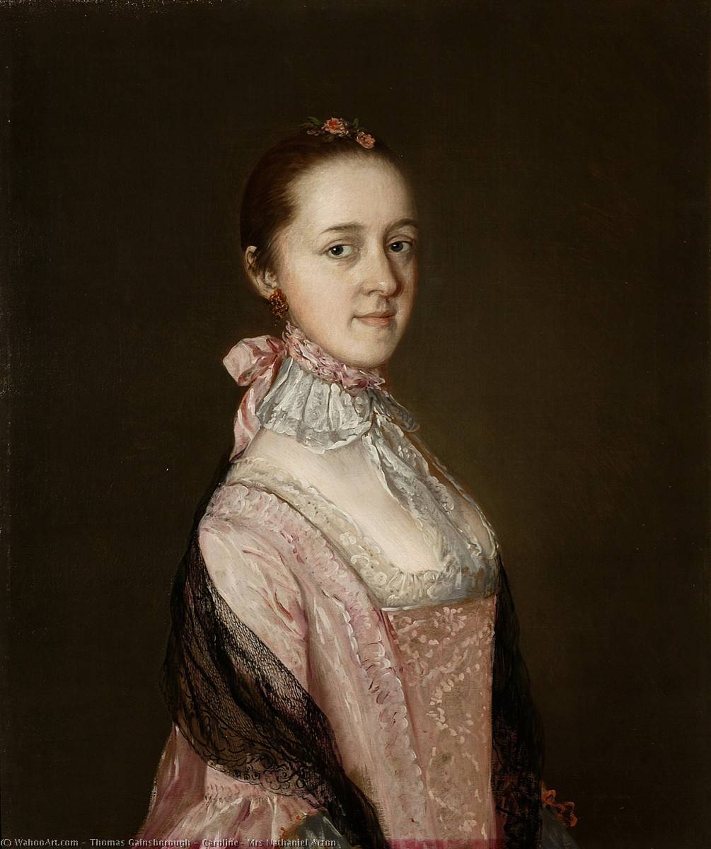 Caroline, Mrs Nathaniel Acton — Thomas Gainsborough