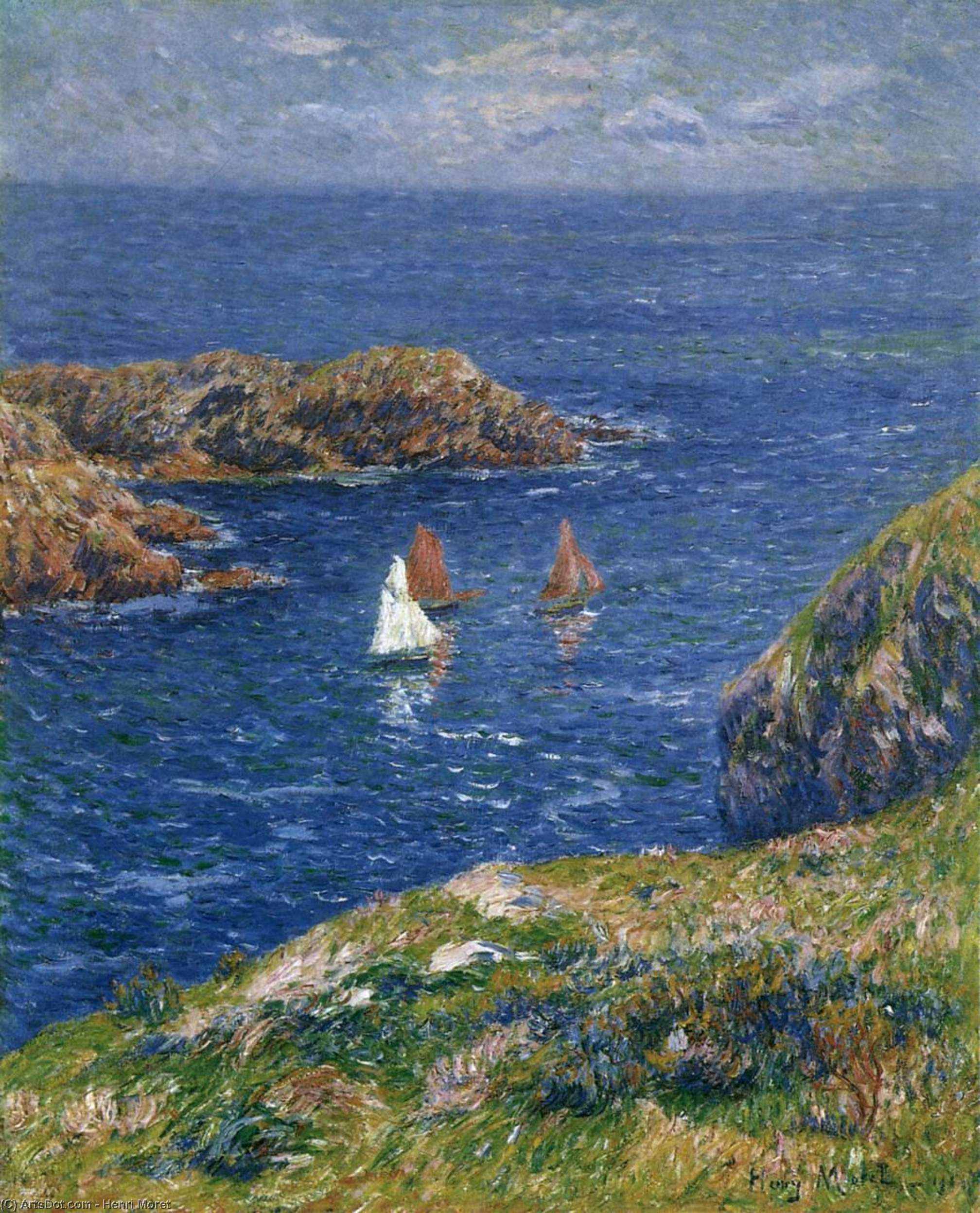 Quessant Calm Day — Henri Moret