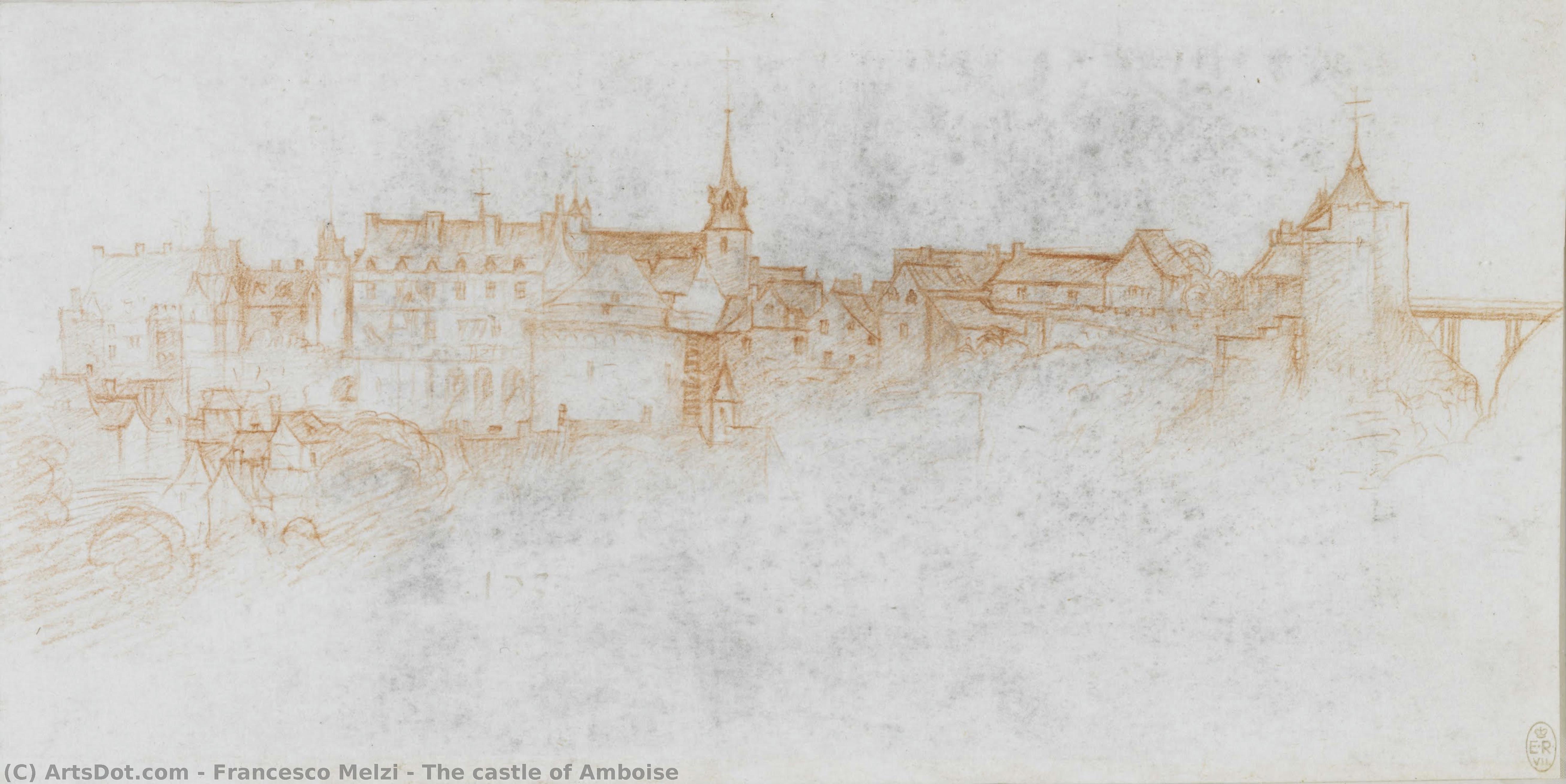 The Castle Of Amboise — Francesco Melzi
