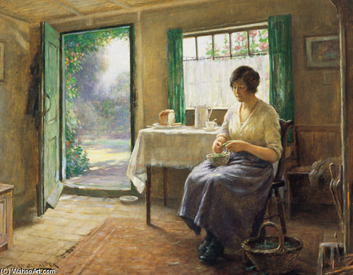 Lunchtime Preparations — William Kay Blacklock