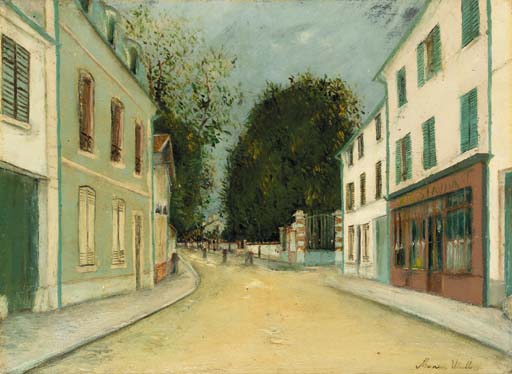 The Sannois Street — Maurice Utrillo