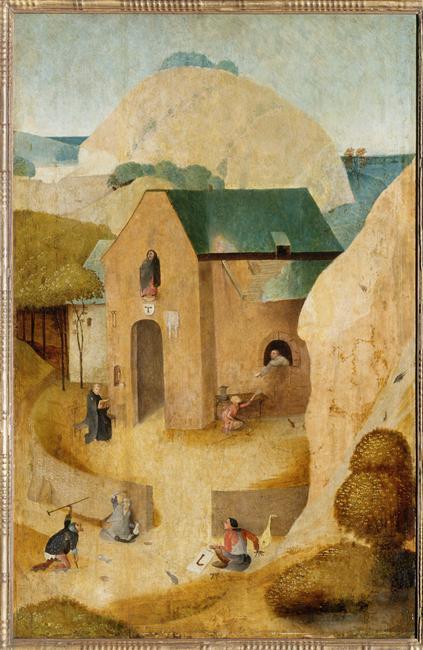 St. Jacques And The Magician Hermogenes — Hieronymus Bosch