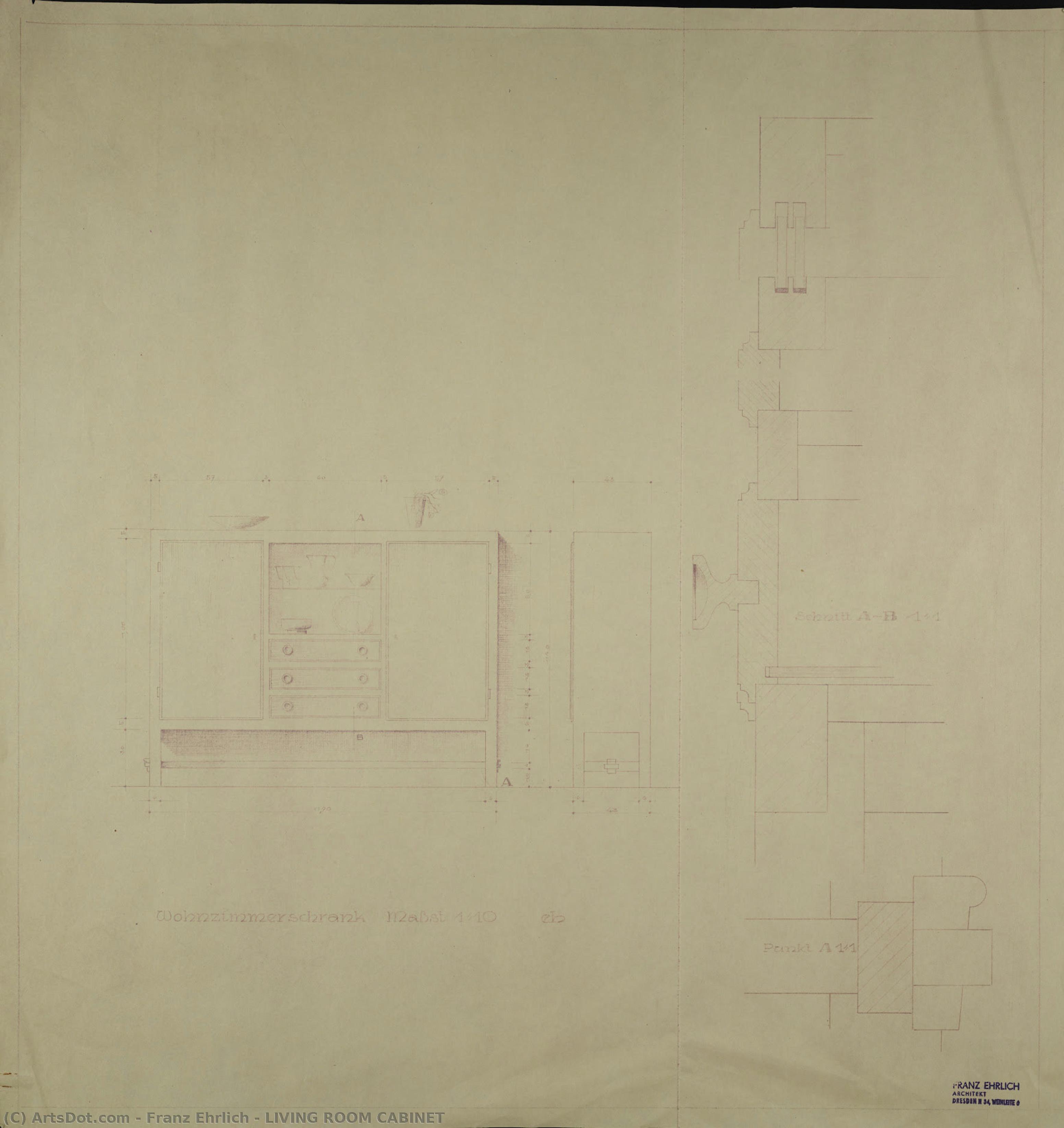 Living Room Cabinet — Franz Ehrlich