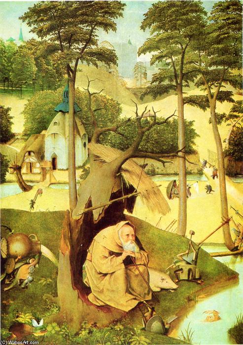The Temptation Of St Anthony (detail) — Hieronymus Bosch