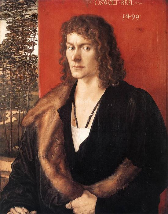 Porträt Von Oswolt Krell — Albrecht Dürer