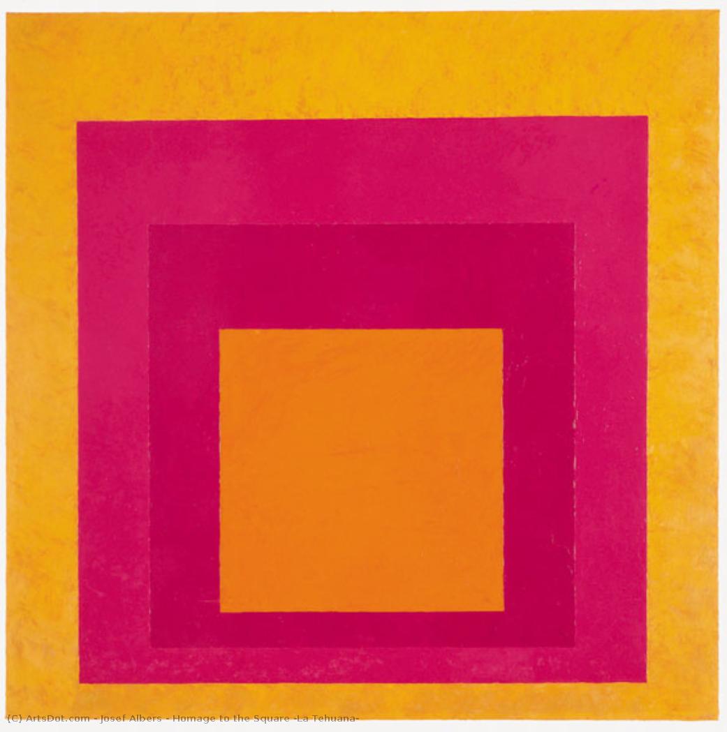 Homage To The Square (la Tehuana) — Josef Albers