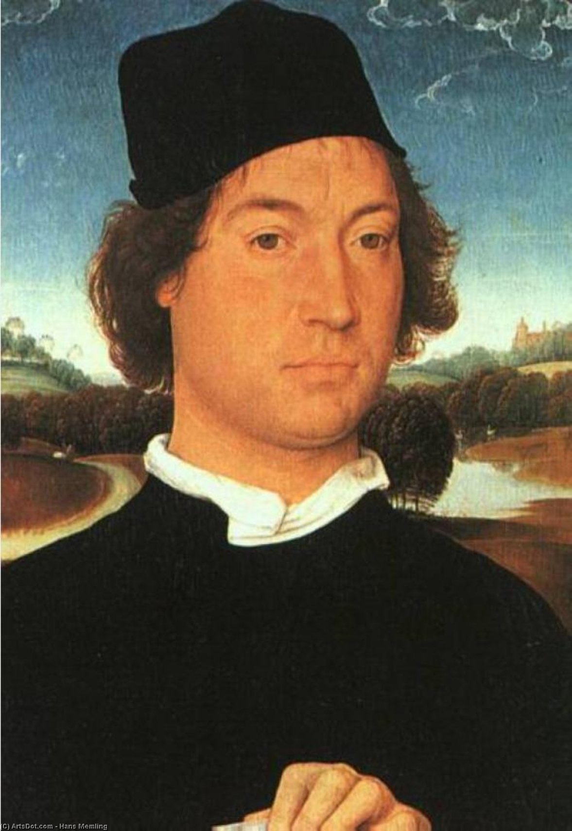 Portrait Of A Young Man — Memling, Hans