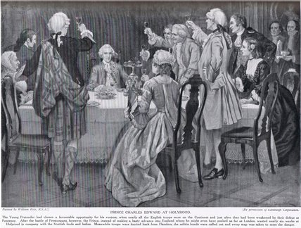 Prince Charles Edward At Holyrood — William Brassey Hole