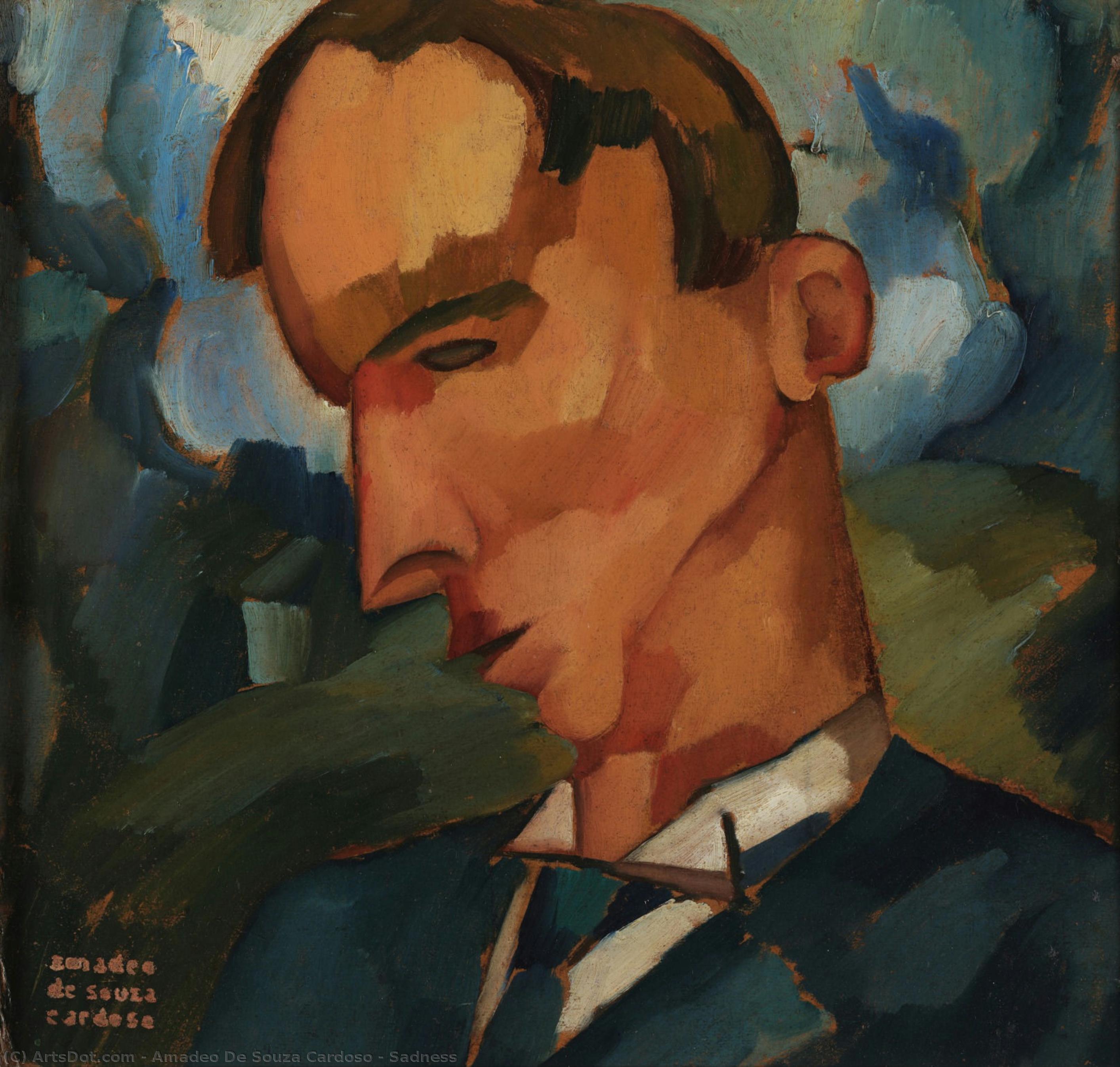 Sadness — Amadeo De Souza-cardoso