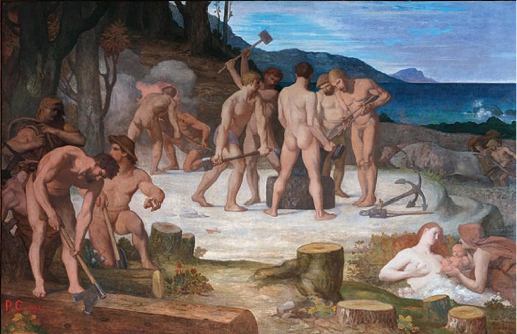 Le Travail — Pierre Cécile Puvis De Chavannes