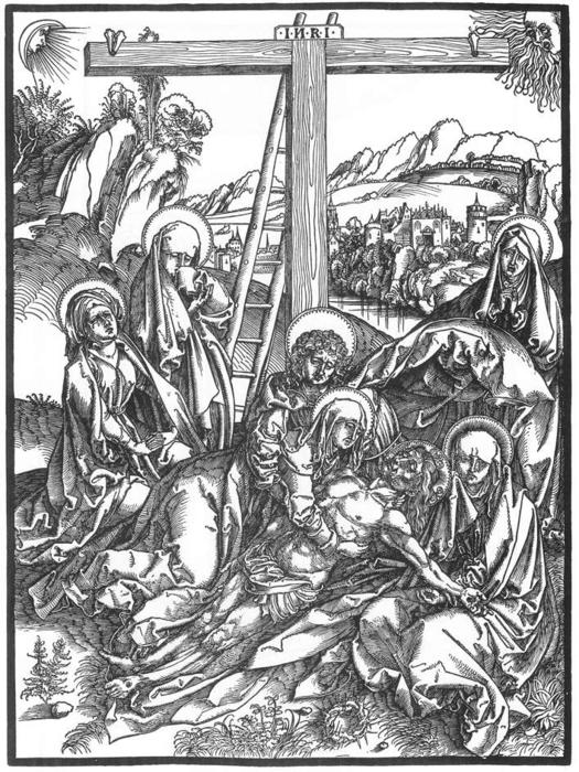 Lamentation For The Dead Christ — Albrecht Dürer