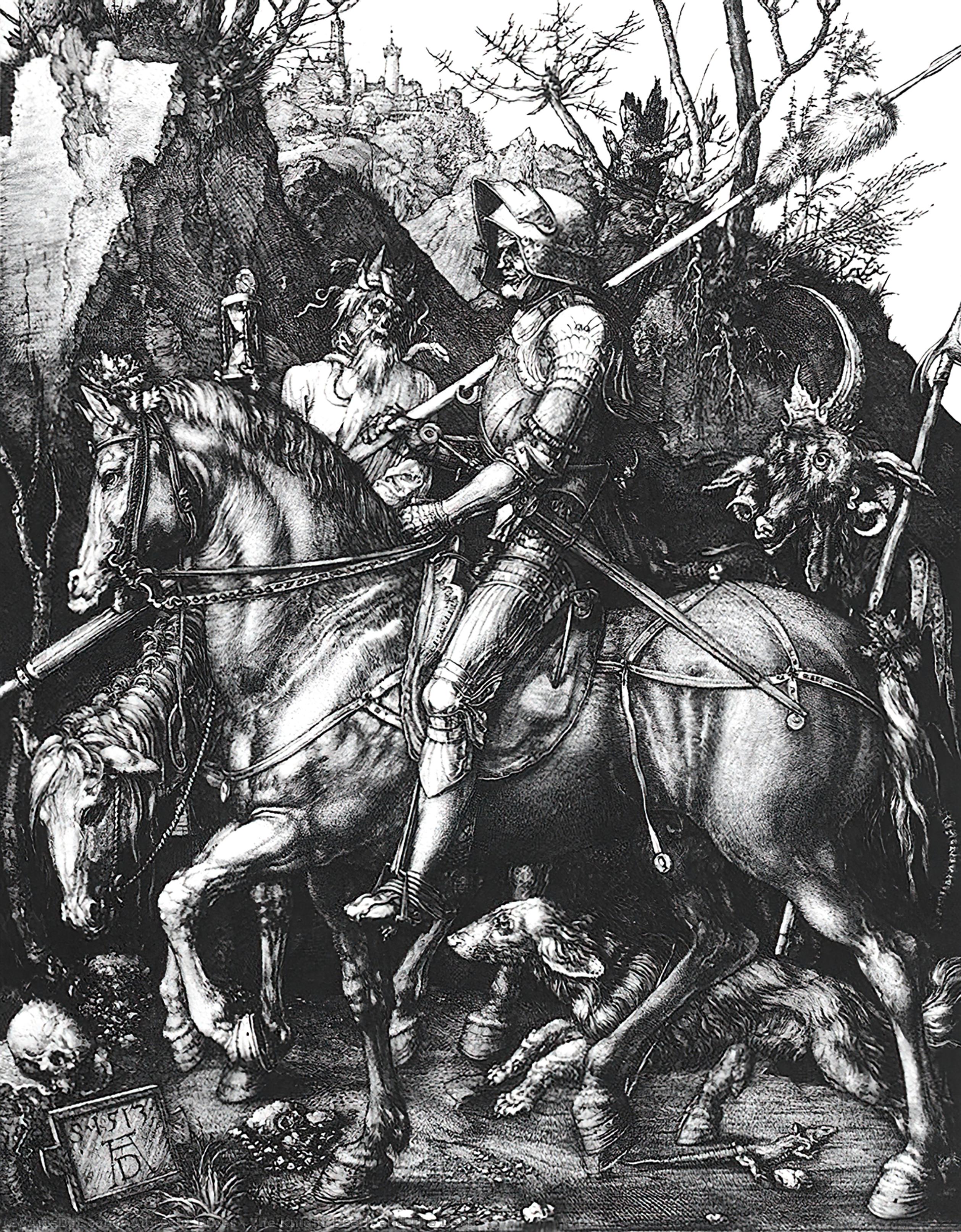The Knight Death And The Devil — Albrecht Dürer