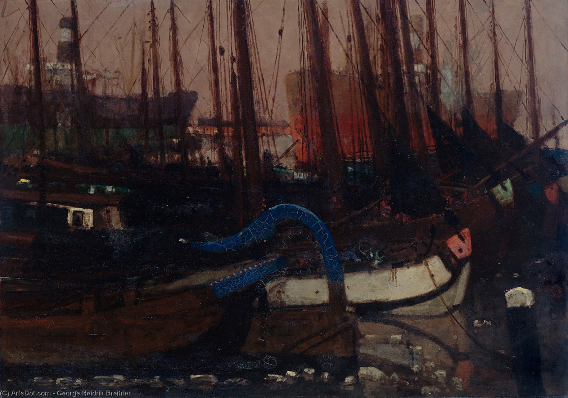 Ships In The Ice — George Heidrik Breitner