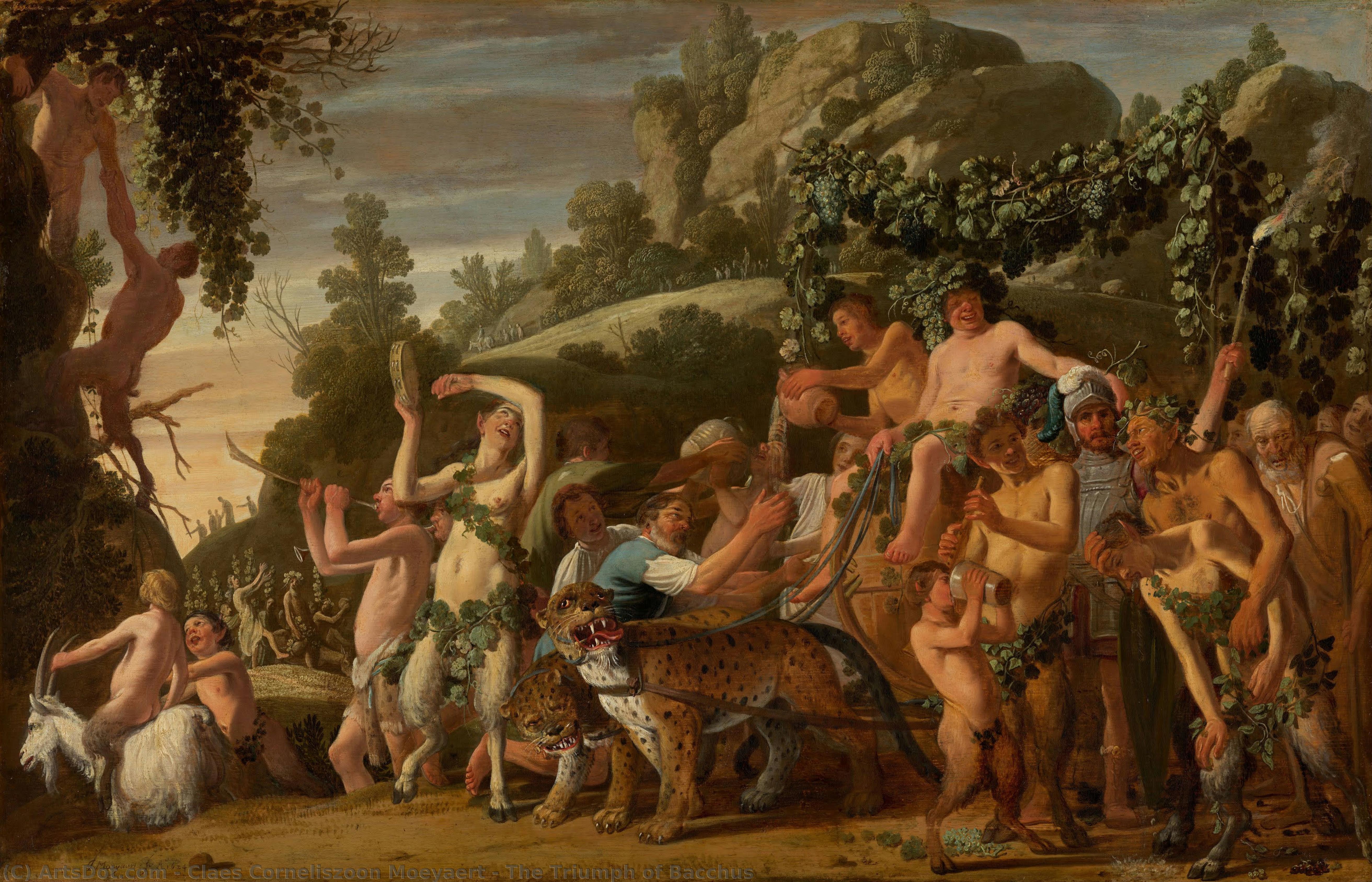 The Triumph Of Bacchus — Claes Corneliszoon Moeyaert