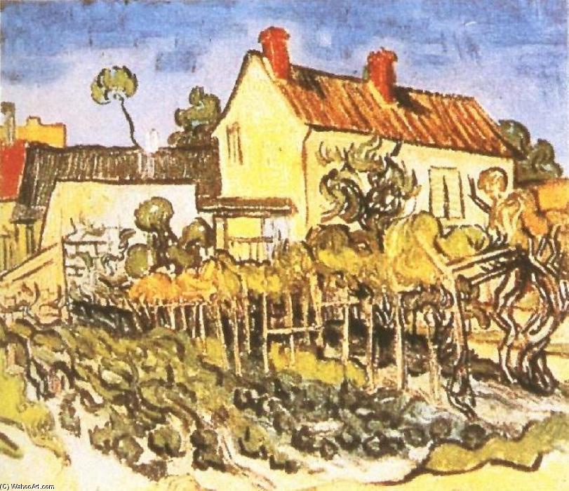 The House Of Pere Eloi — Vincent Willem Van Gogh