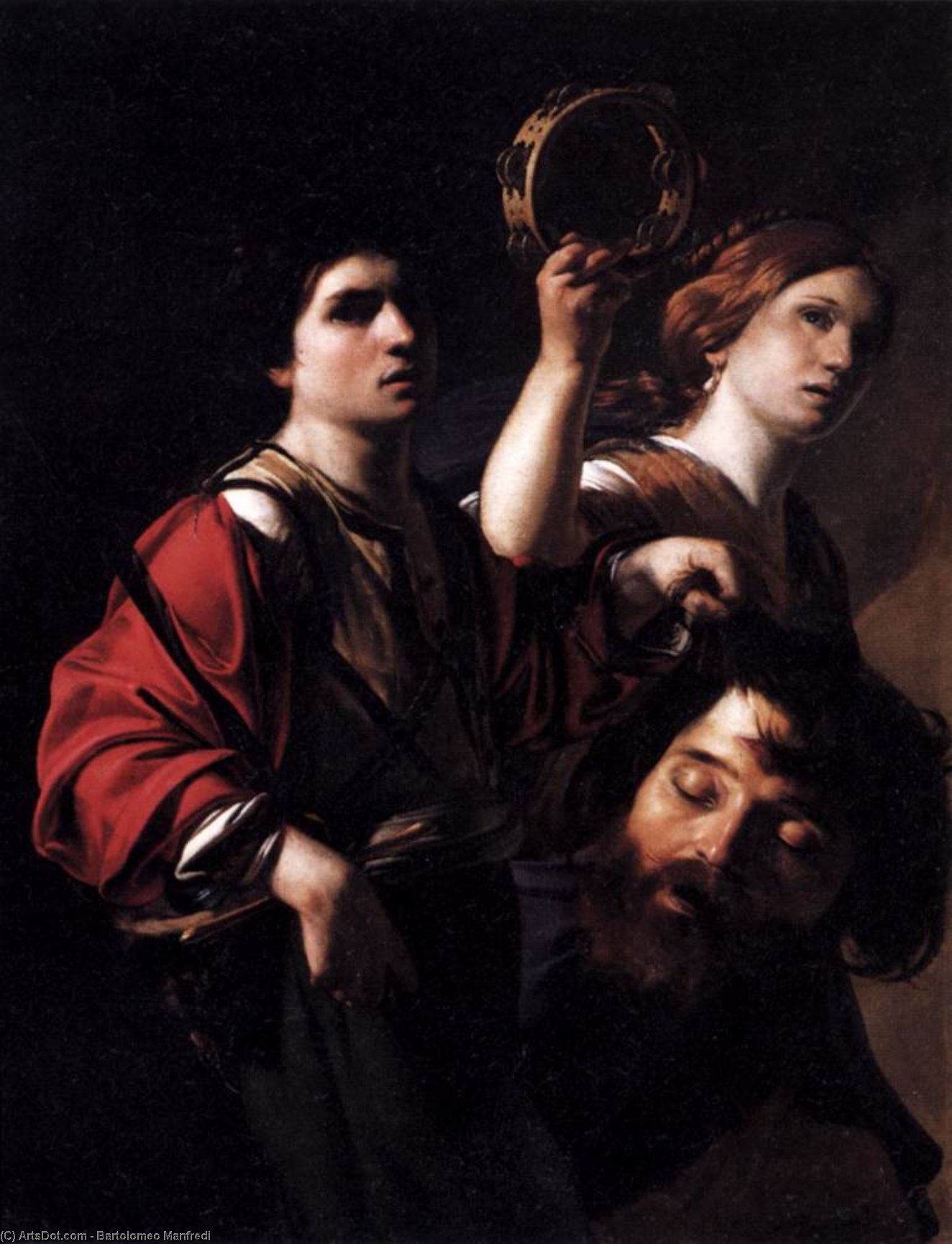 The Triumph Of David — Bartolomeo Manfredi