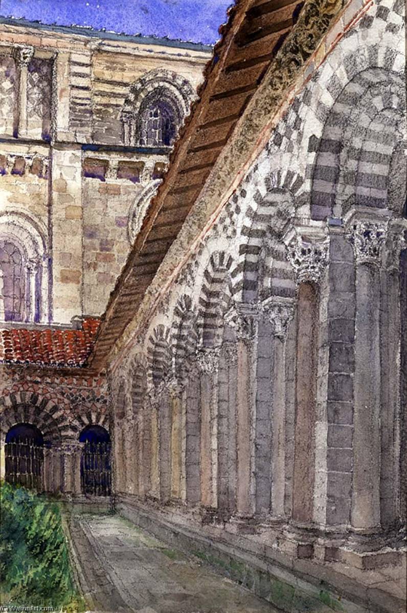 Cathedral Cloister At Le Puy — Cass Gilbert