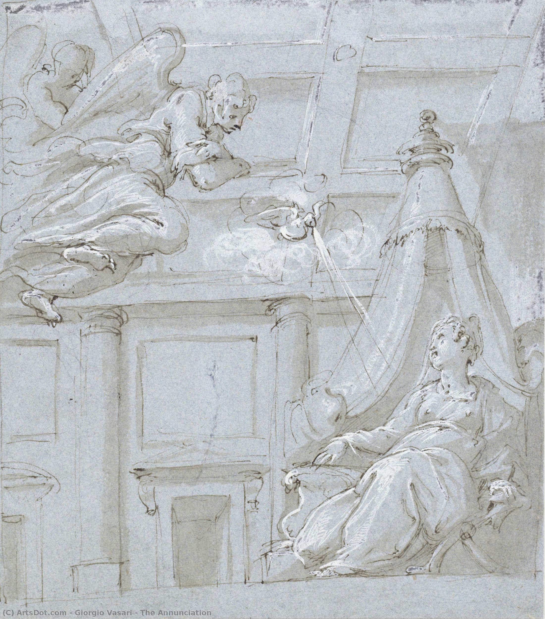 The Annunciation — Giorgio Vasari