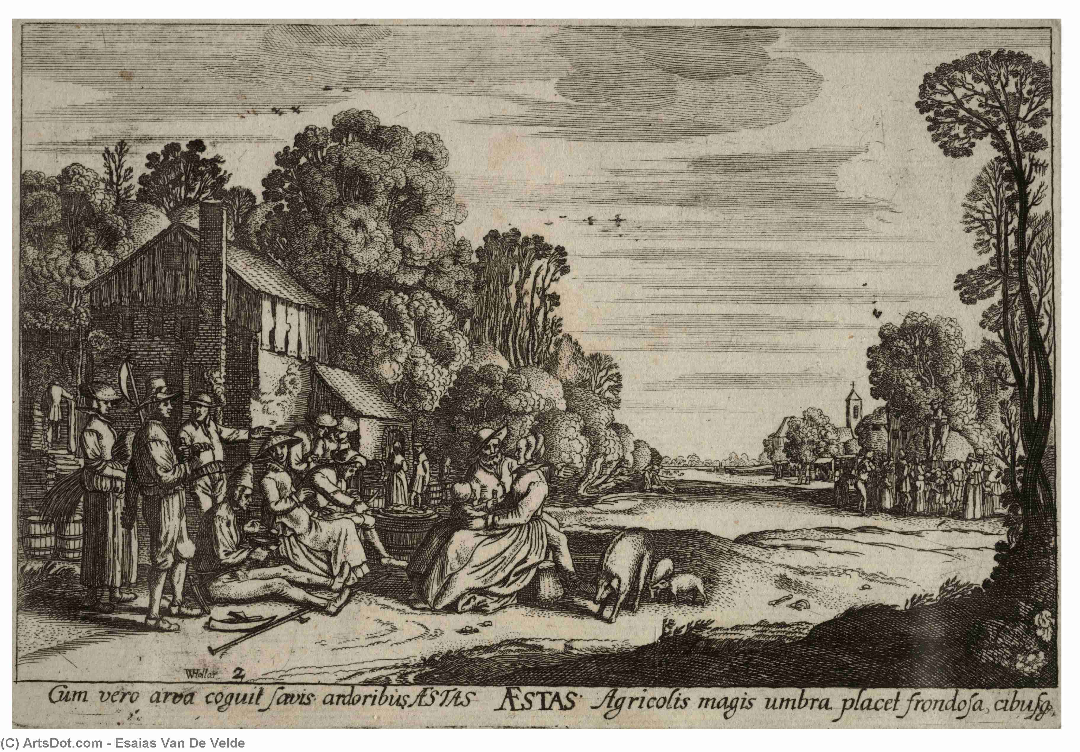 Summer — Esaias Van De Velde
