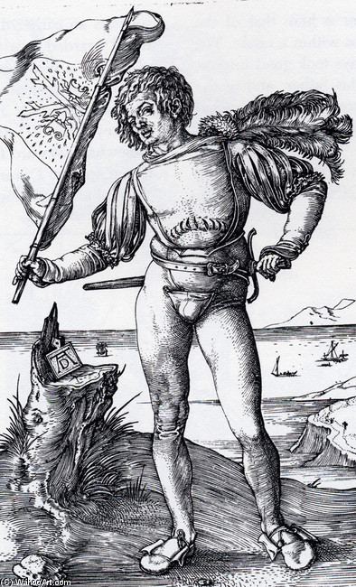 The Standard Bearer — Albrecht Dürer
