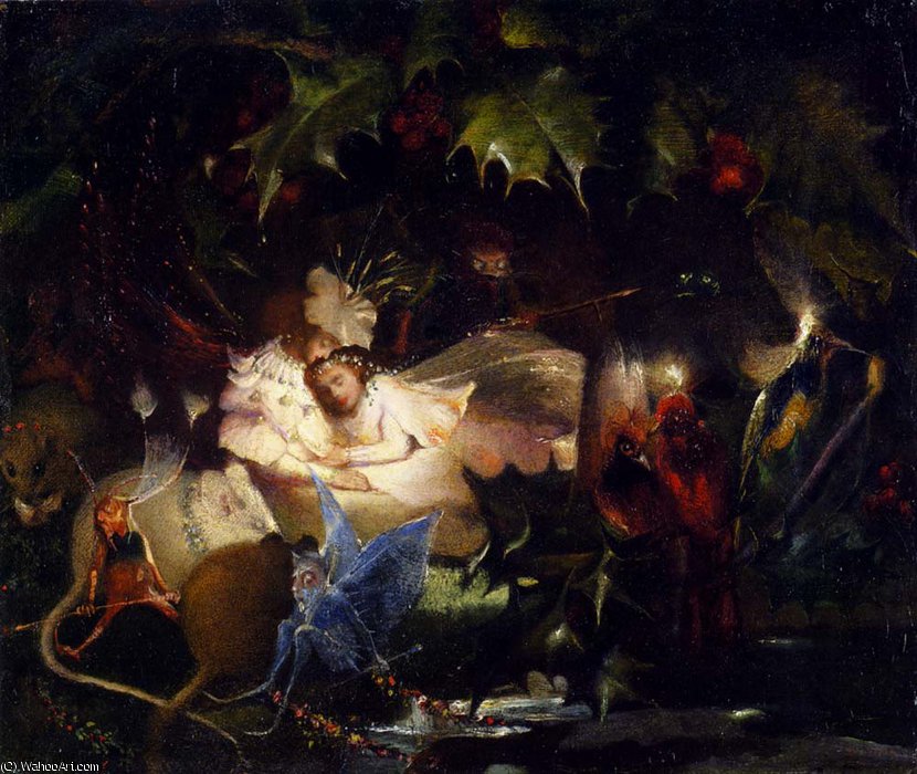 Jon Anster The Fairy Bower — John Anster Fitzgerald