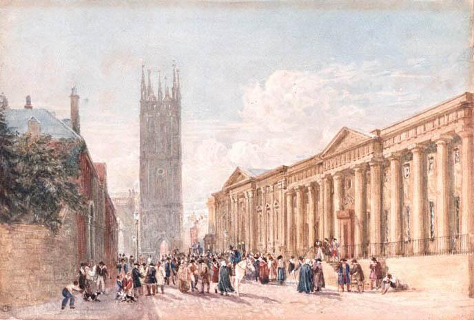 St Mary's Church And County Hall, Warwick — David Cox