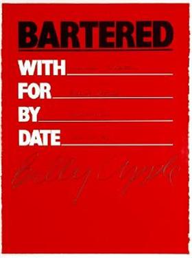 Bartered — Billy Apple