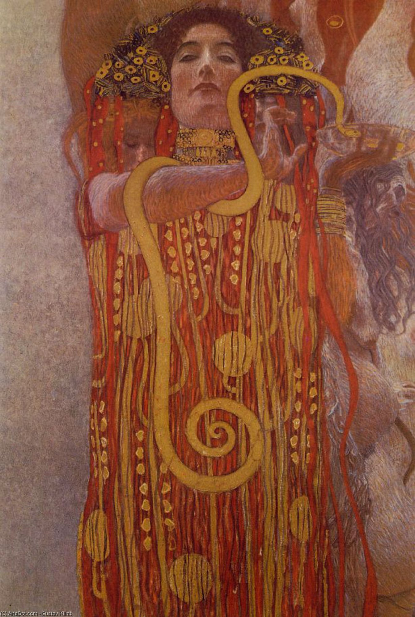 Medicine (hygieia) — Gustav Klimt