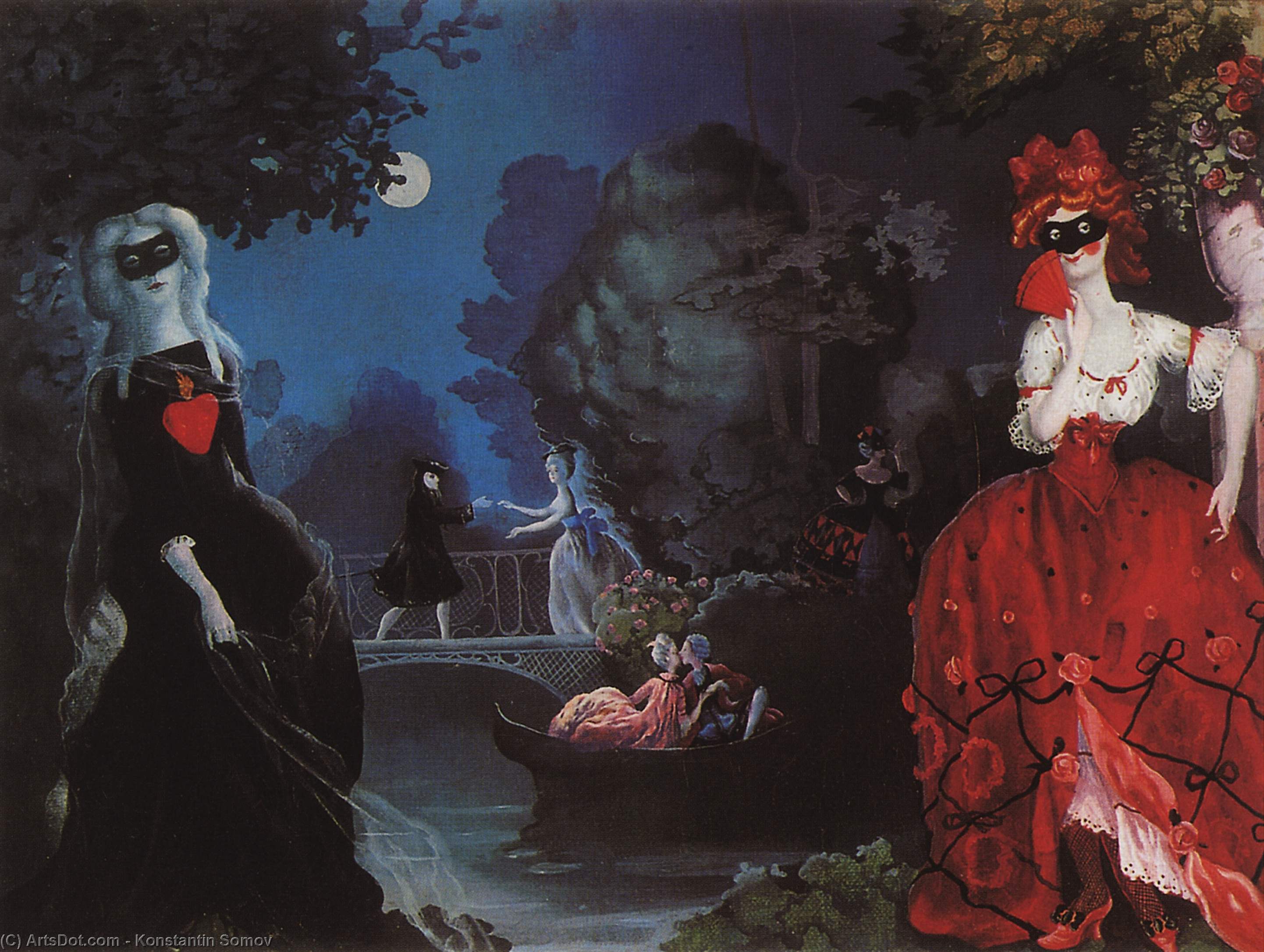 Masquerade — Konstantin Andreevic Somov