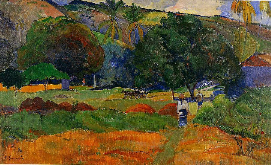 The Little Valley — Eugène Henri Paul Gauguin
