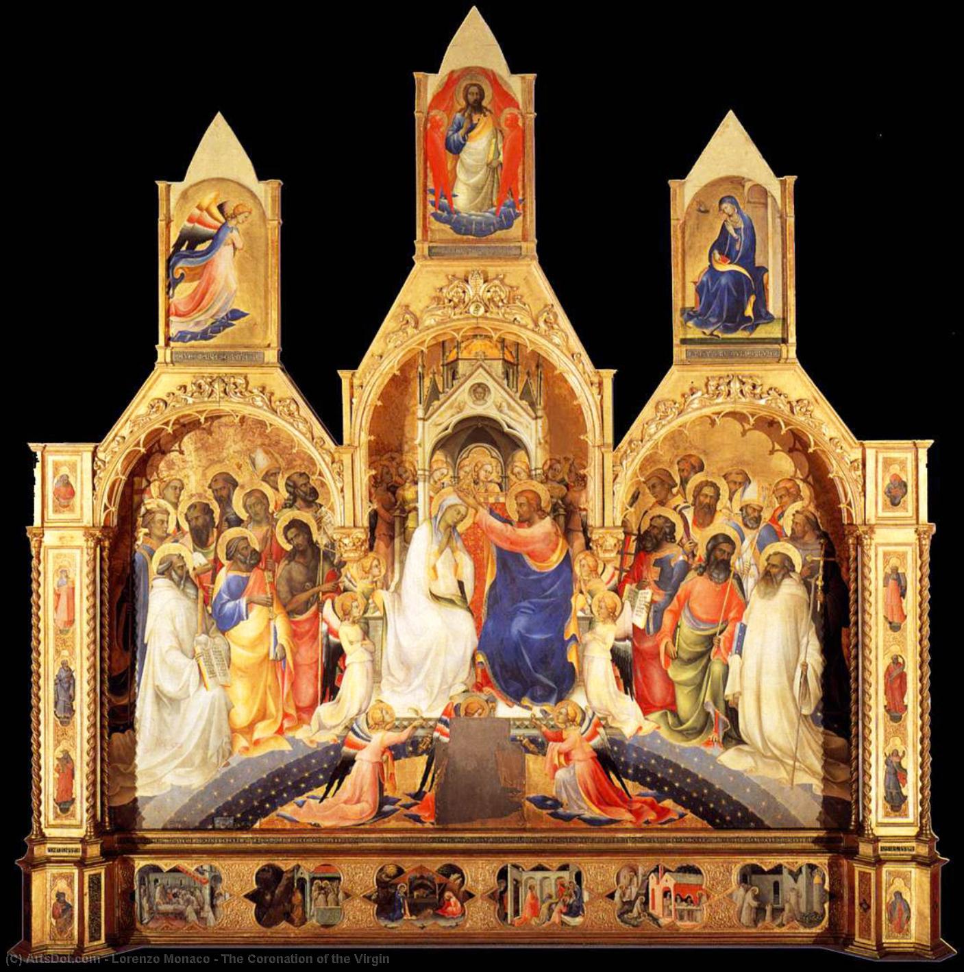 Die Krönung Der Jungfrau — Lorenzo Monaco
