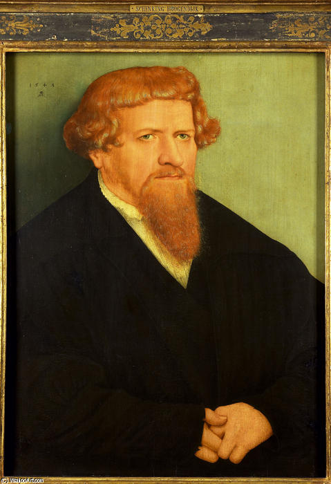 Portrait Of A Man — Lucas Cranach The Younger