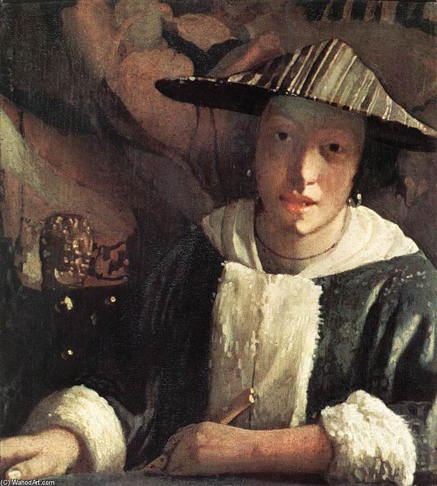 Young Girl With A Flute — Johannes Vermeer