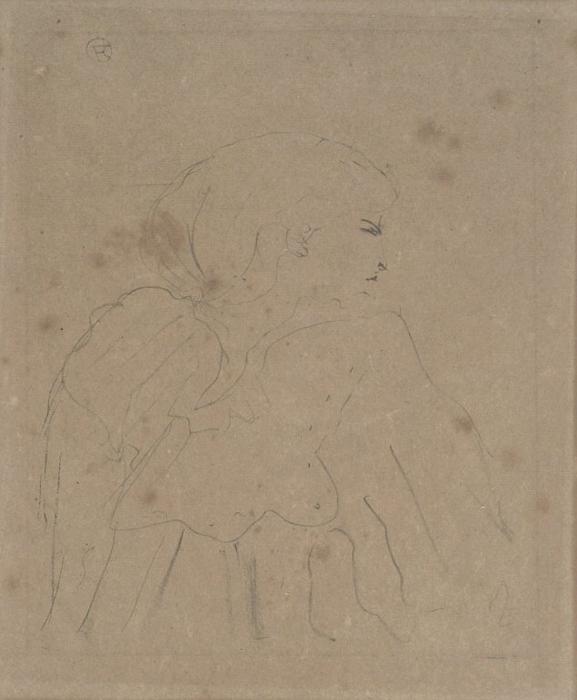Cassive (jeanne Hading) — Henri De Toulouse-lautrec