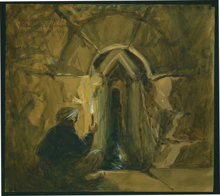 Rock-cut Tunnel, Pools Of Solomon — William Simpson