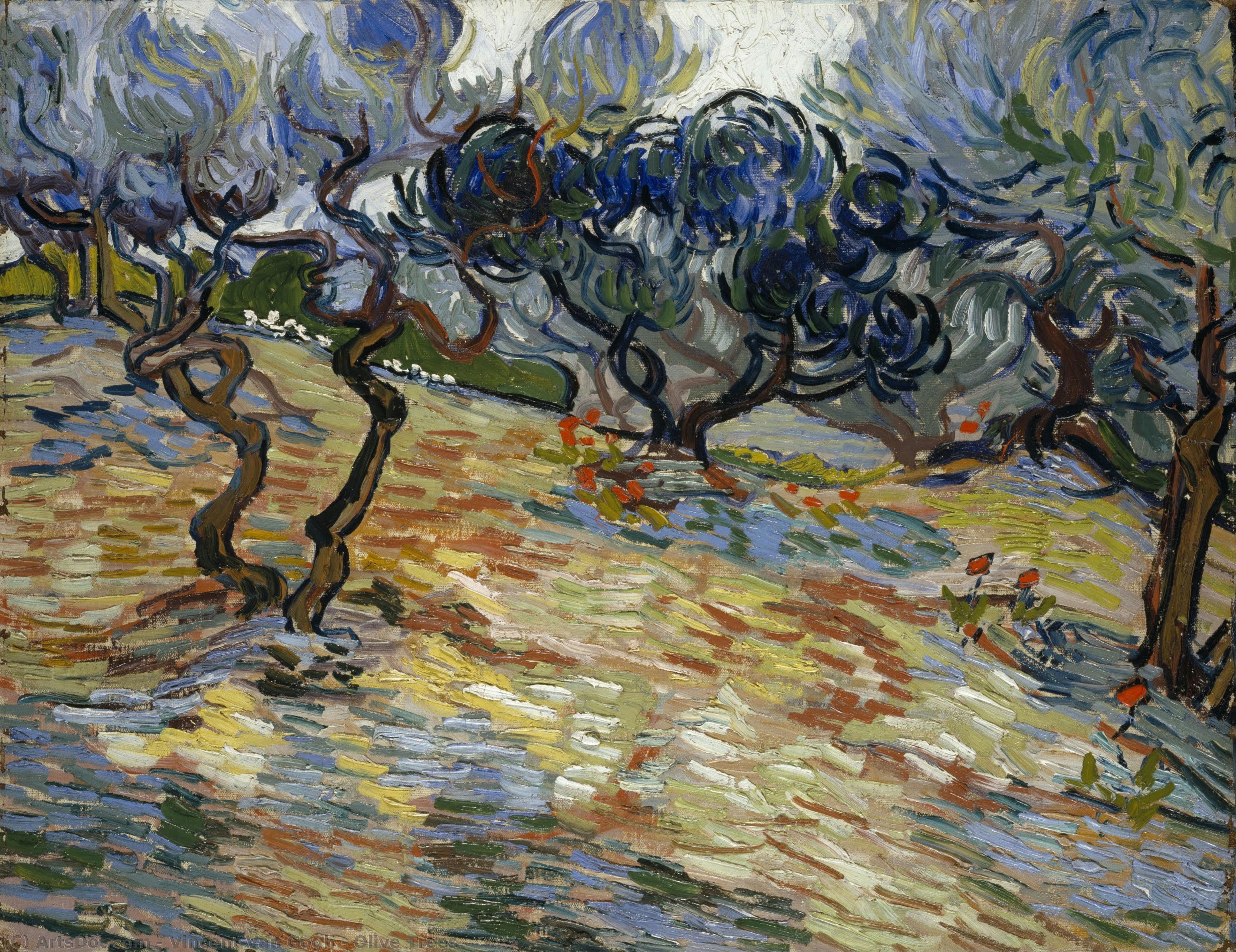 Olive Trees — Vincent Willem Van Gogh