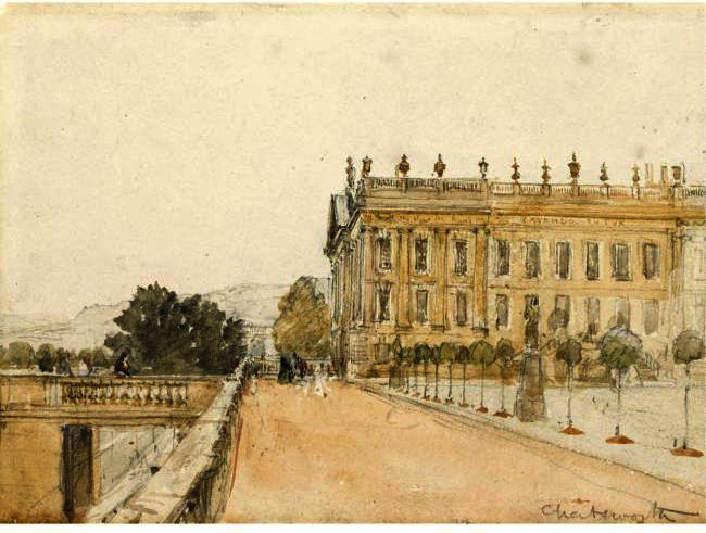 Chatsworth House, Derbyshire — David Cox