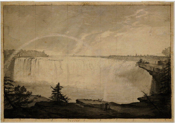Niagara Falls With Rainbow — Alvan Fisher